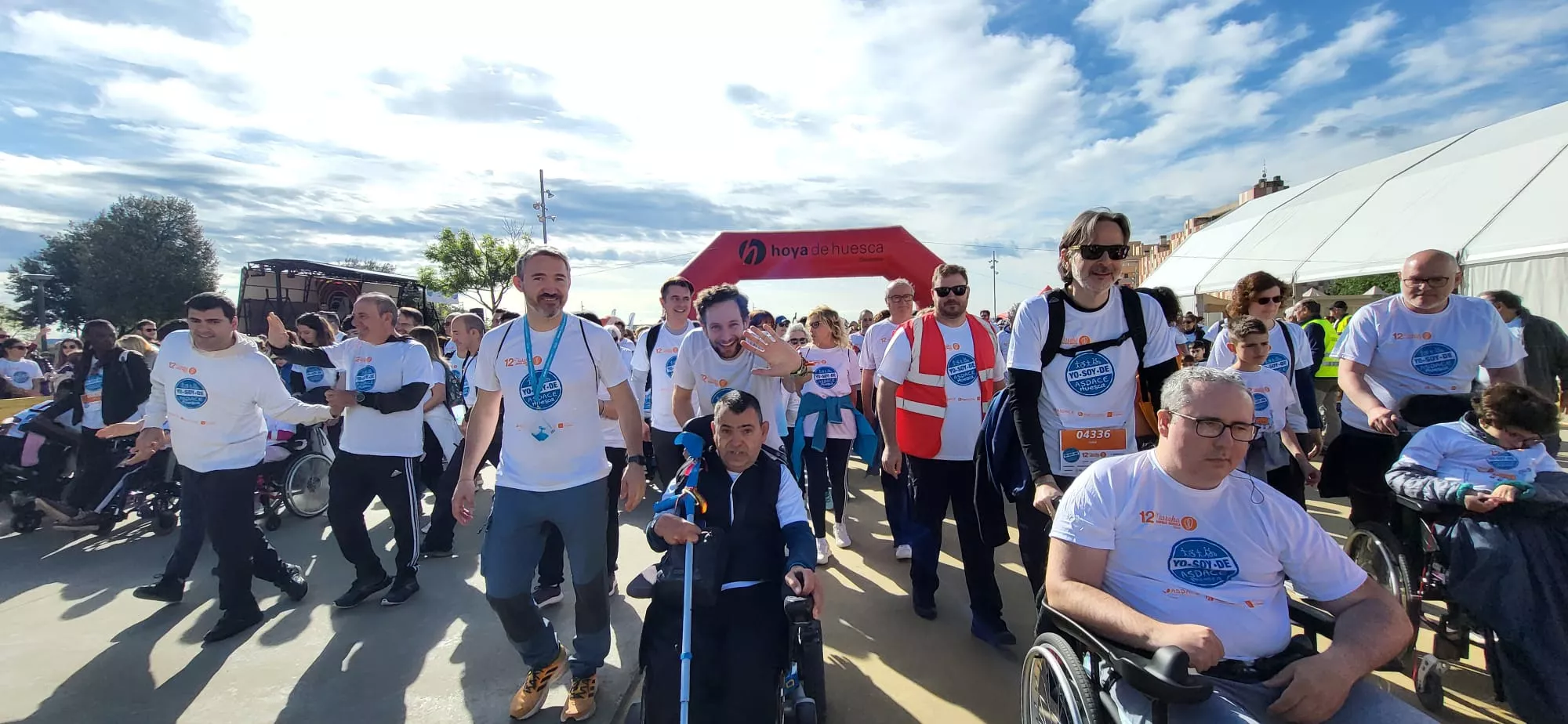 12 Marcha Aspace Huesca. Foto Mercedes Manterola.