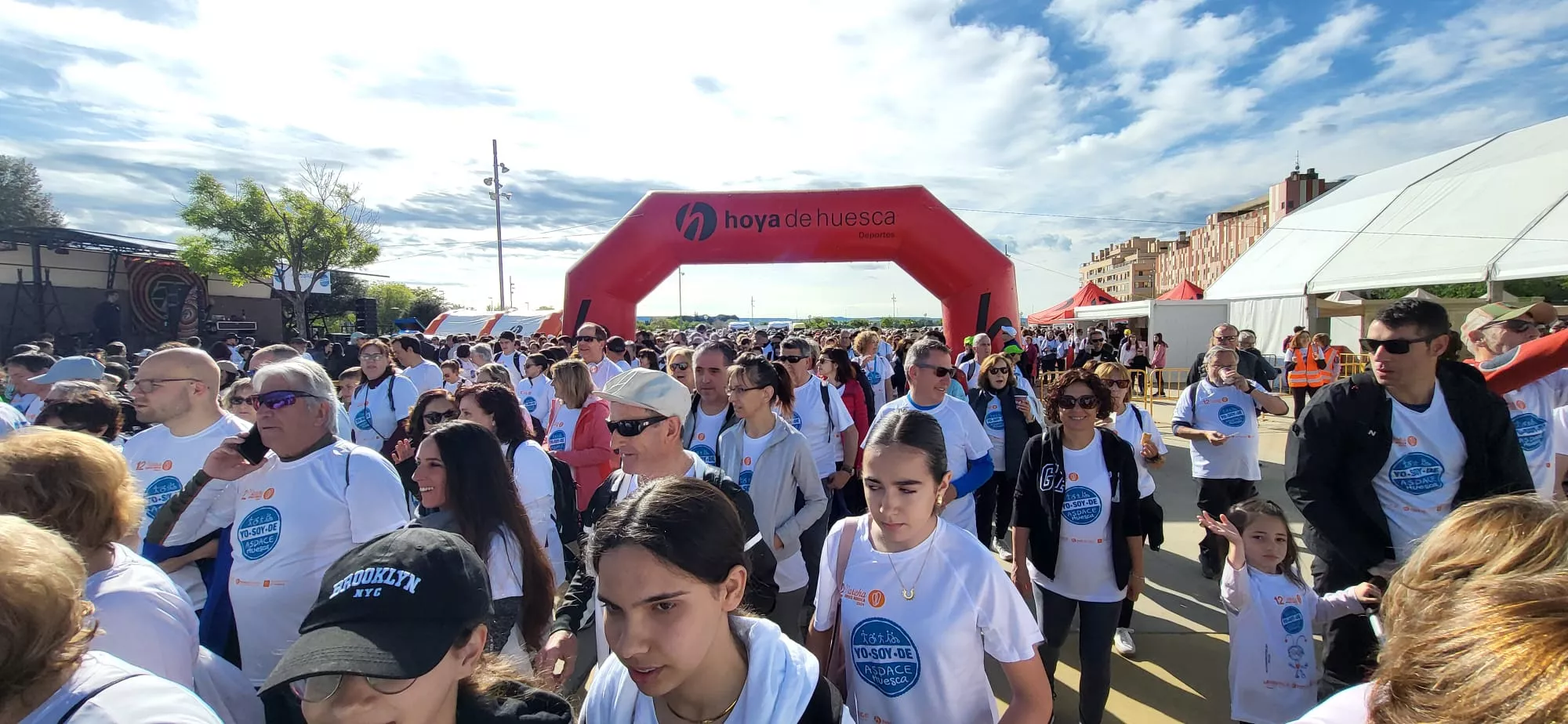 12 Marcha Aspace Huesca. Foto Mercedes Manterola.