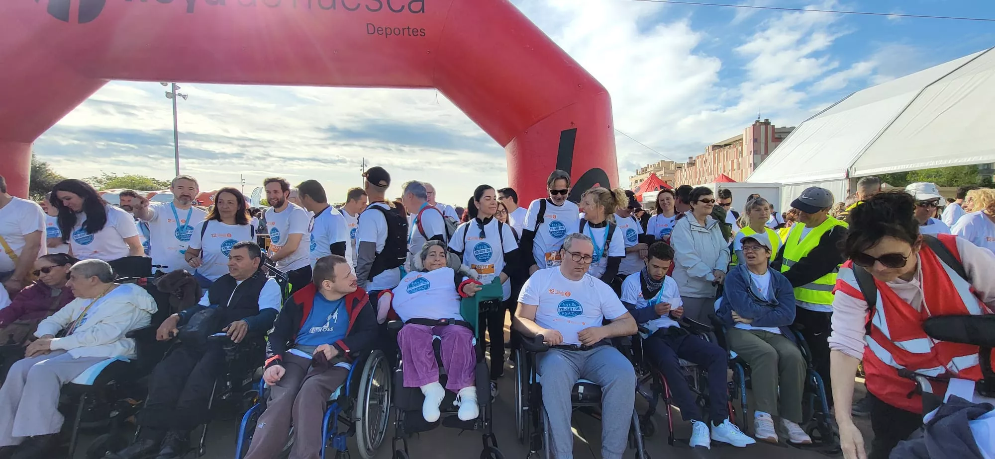 12 Marcha Aspace Huesca. Foto Mercedes Manterola.