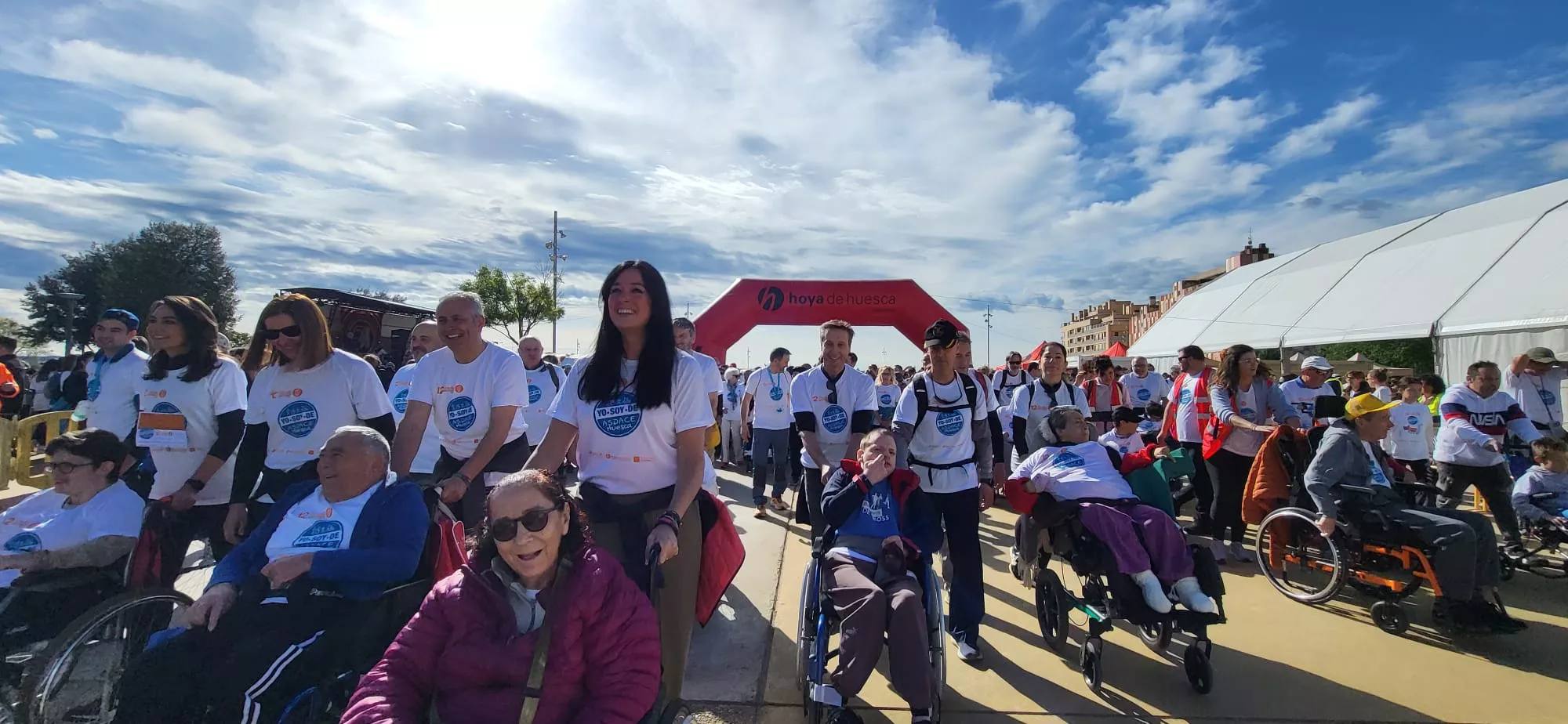 12 Marcha Aspace Huesca. Foto Mercedes Manterola.