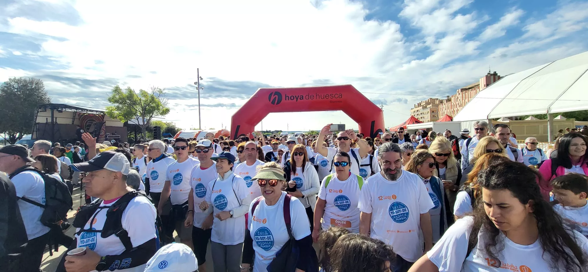 12 Marcha Aspace Huesca. Foto Mercedes Manterola.