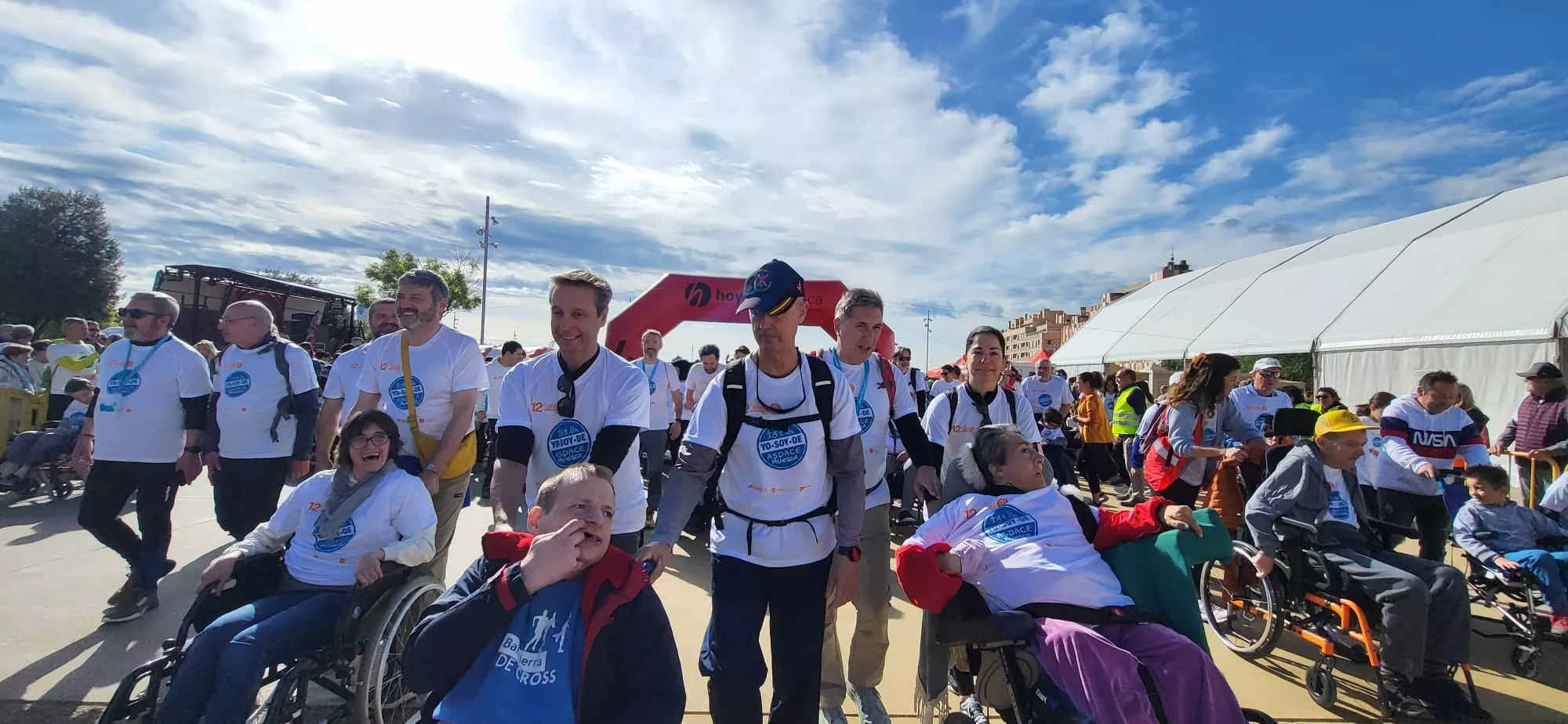 12 Marcha Aspace Huesca. Foto Mercedes Manterola.