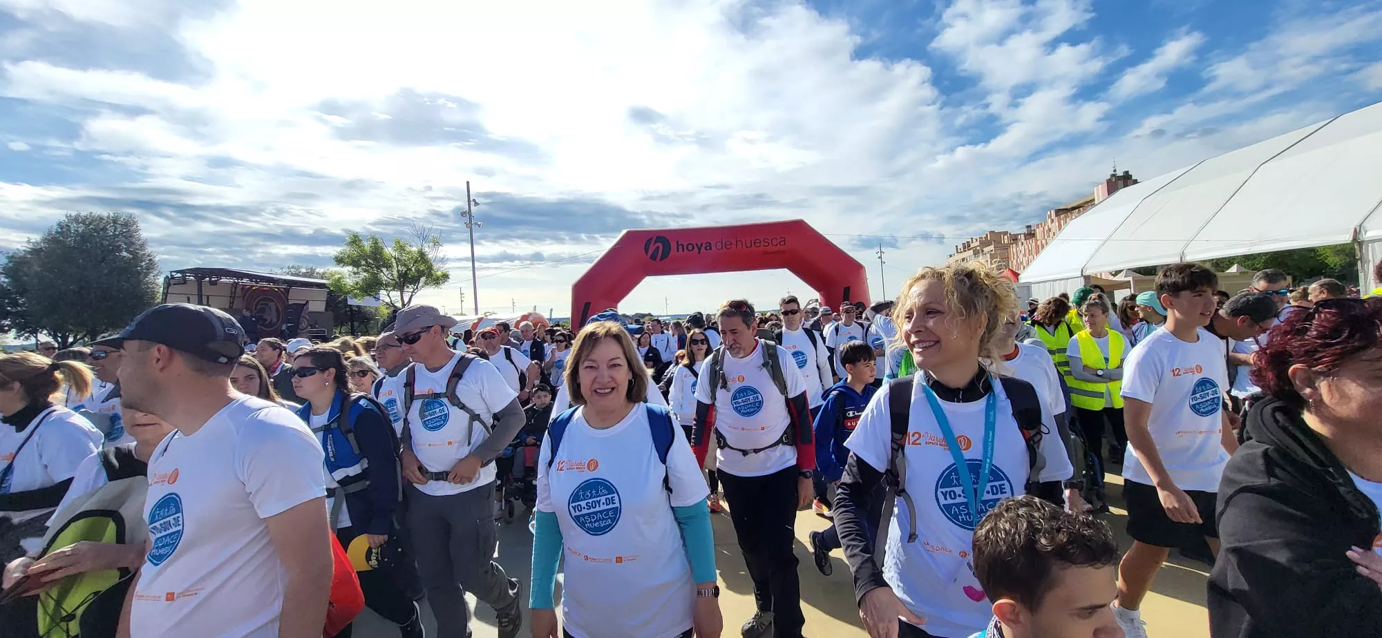 12 Marcha Aspace Huesca. Foto Mercedes Manterola.