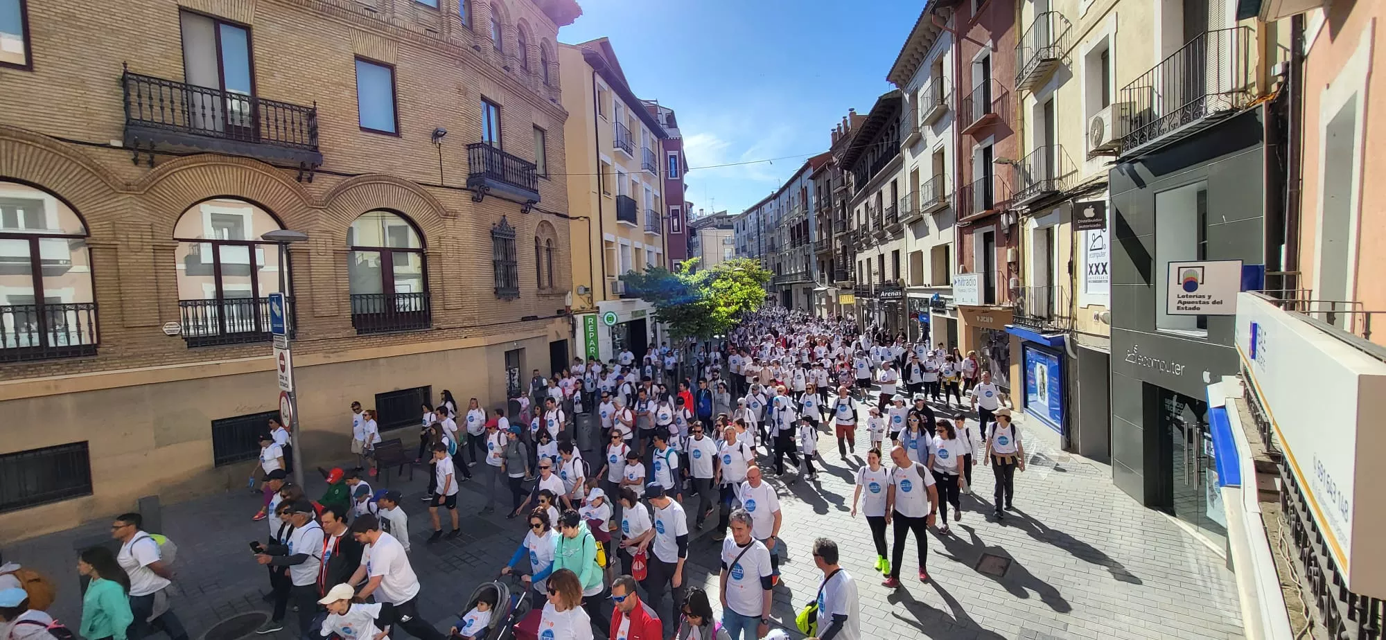 12 Marcha Aspace Huesca. Foto Mercedes Manterola.
