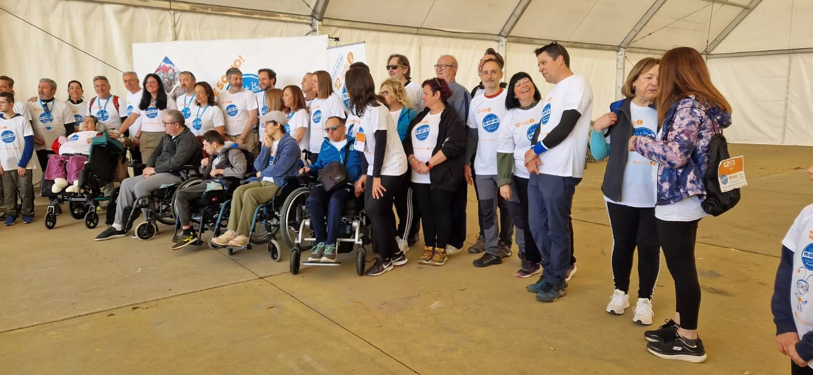 12 Marcha Aspace Huesca. Foto Myriam Martínez.