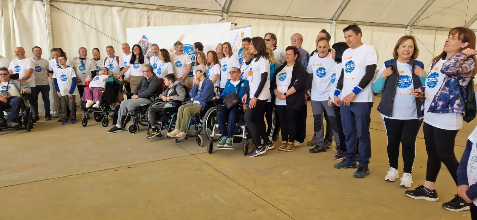 12 Marcha Aspace Huesca. Foto Myriam Martínez.