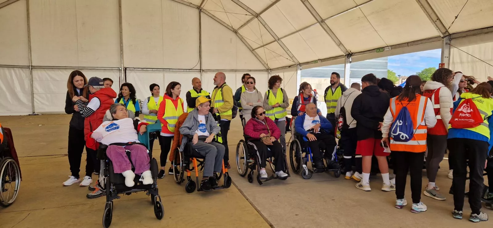12 Marcha Aspace Huesca. Foto Myriam Martínez.