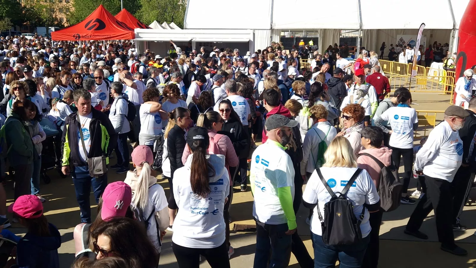 12 Marcha Aspace Huesca. Foto Myriam Martínez.