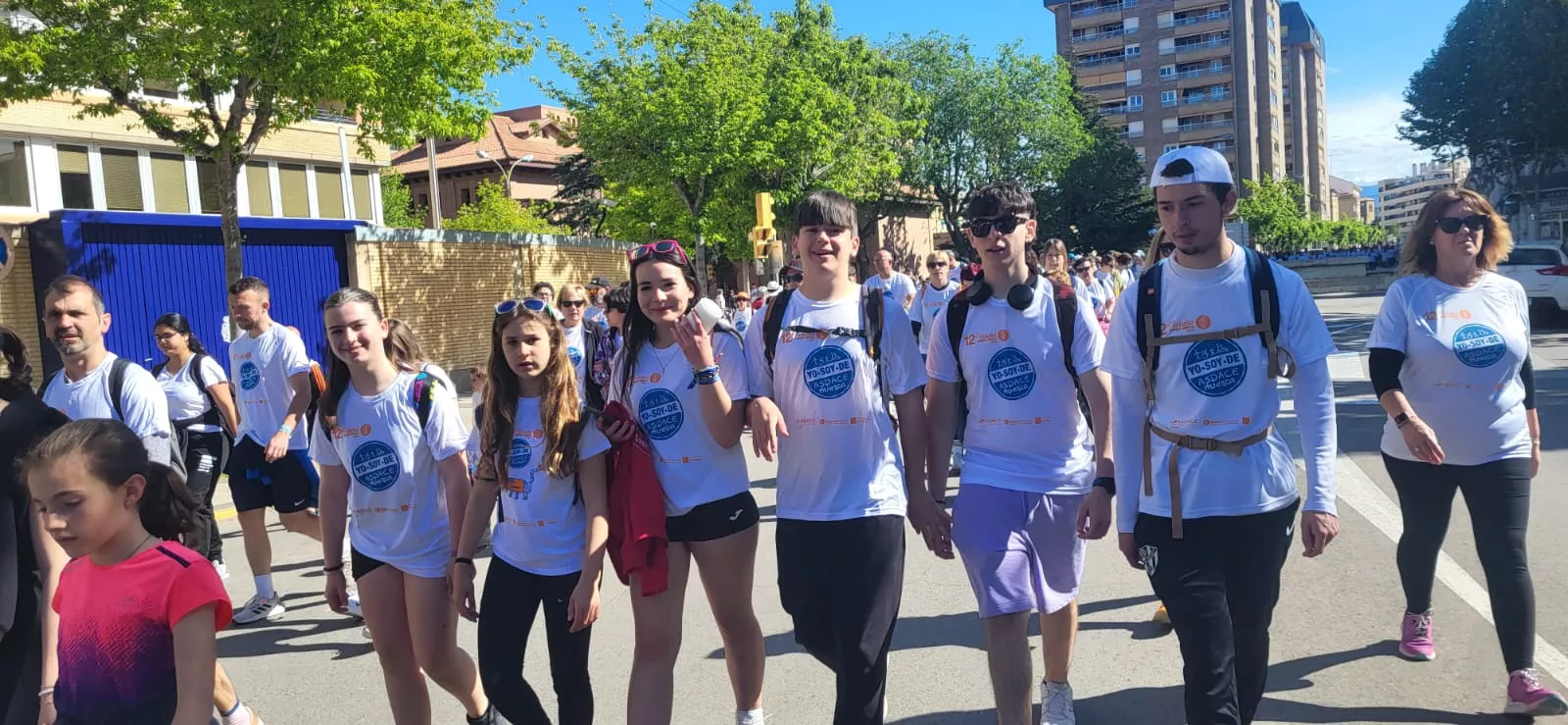 12 Marcha Aspace Huesca. Foto Mercedes Manterola.