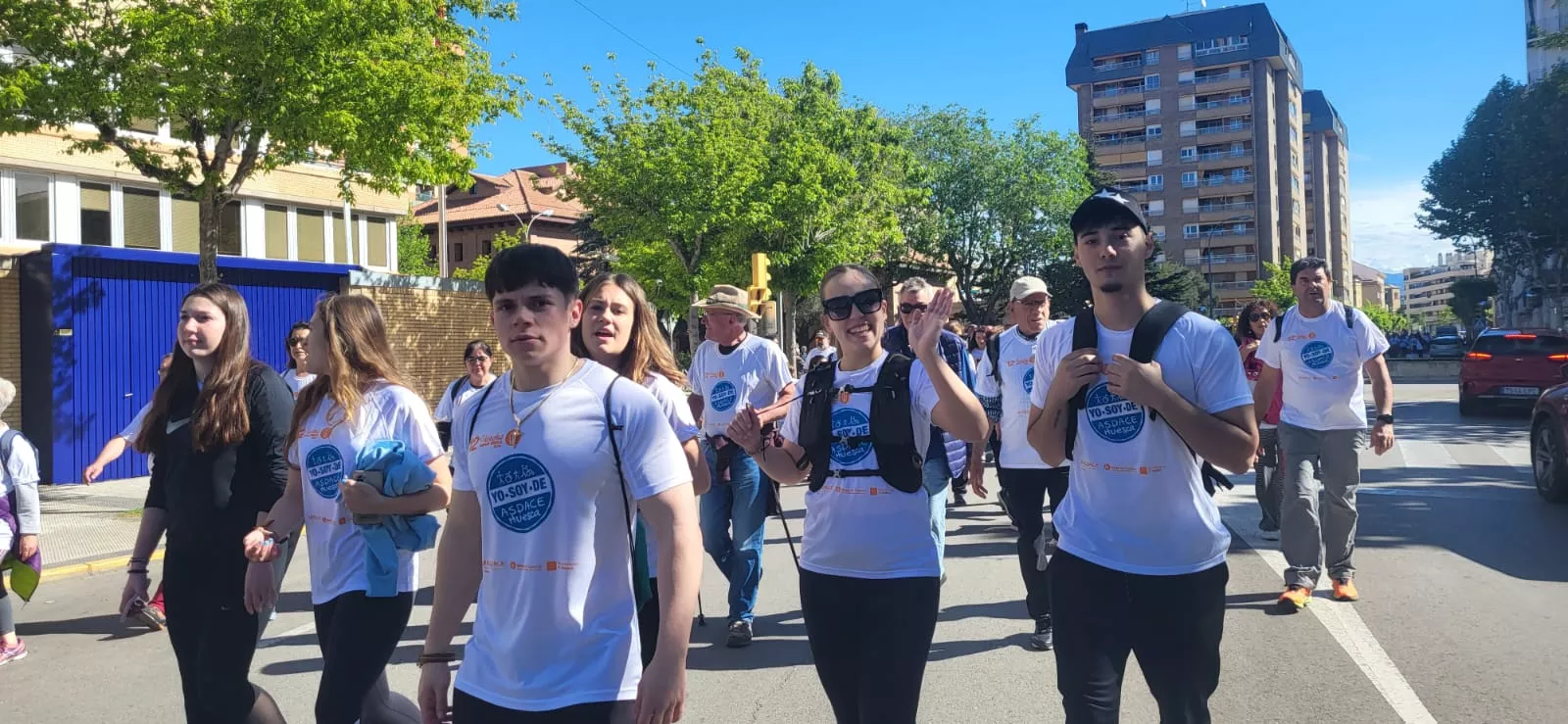 12 Marcha Aspace Huesca. Foto Mercedes Manterola.