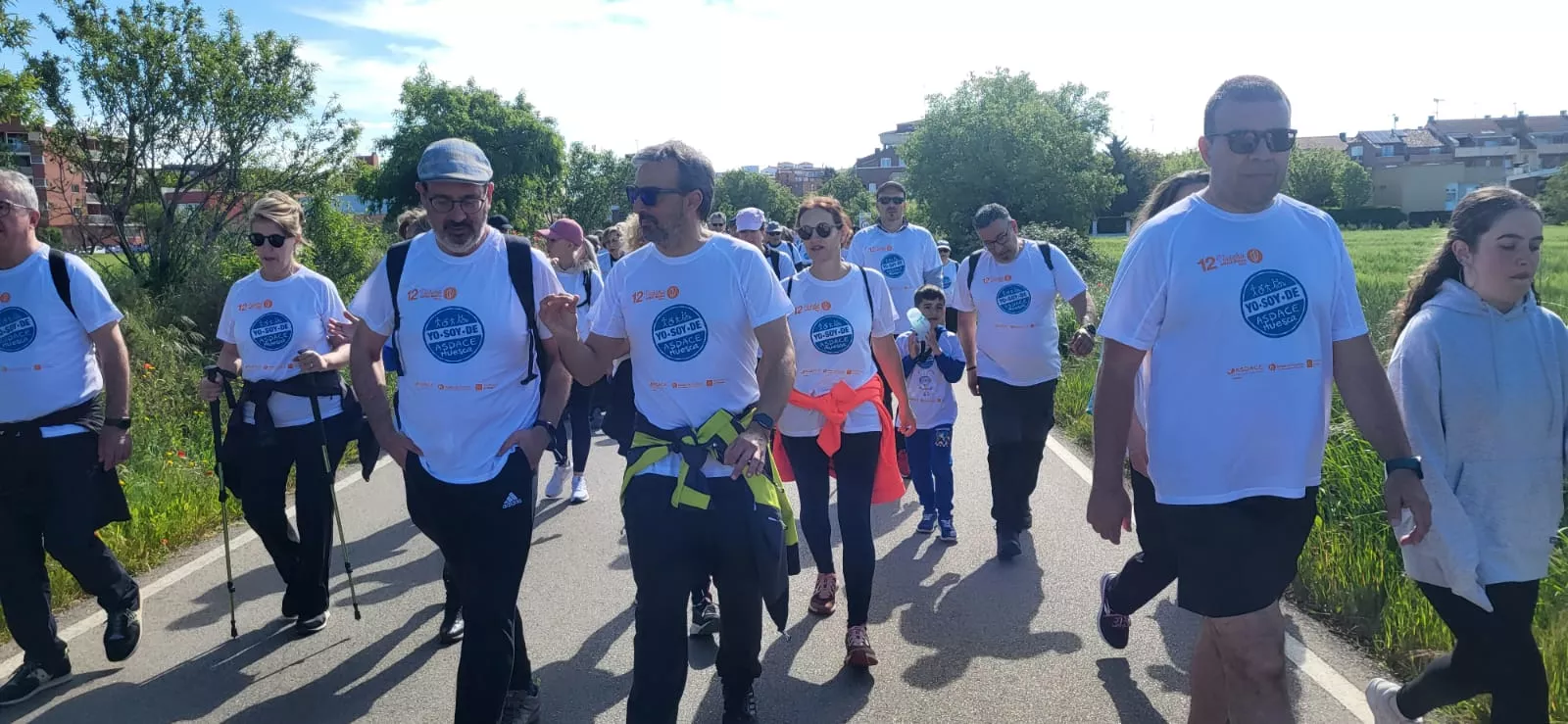 12 Marcha Aspace Huesca. Foto Mercedes Manterola.