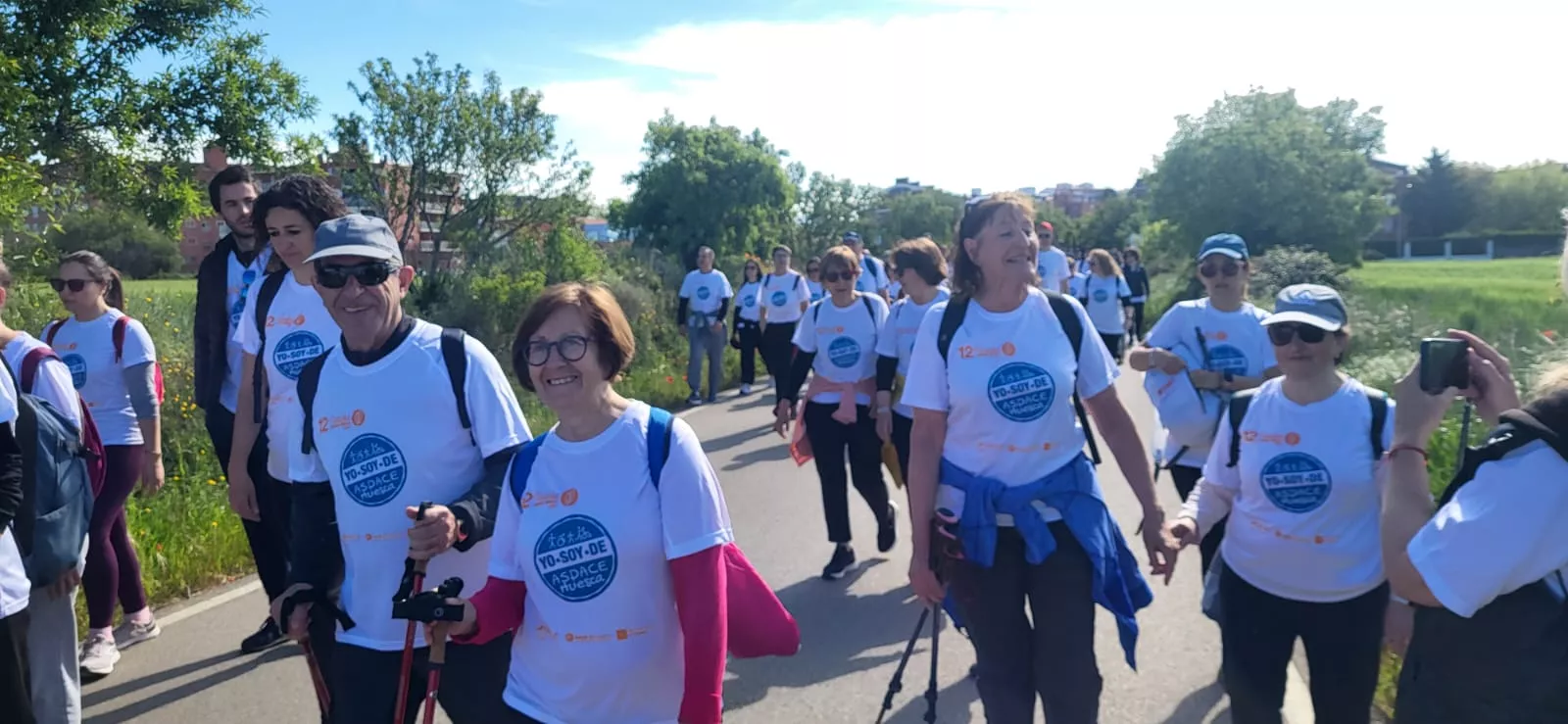 12 Marcha Aspace Huesca. Foto Mercedes Manterola.