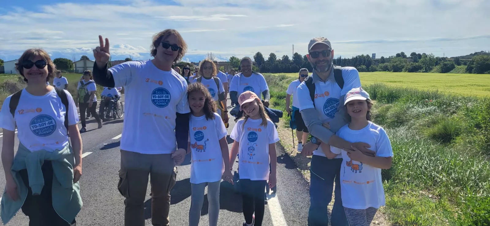 12 Marcha Aspace Huesca. Foto Mercedes Manterola.