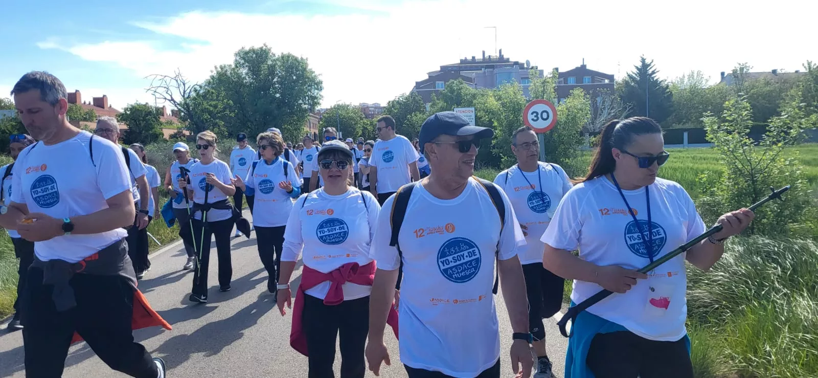 12 Marcha Aspace Huesca. Foto Mercedes Manterola.