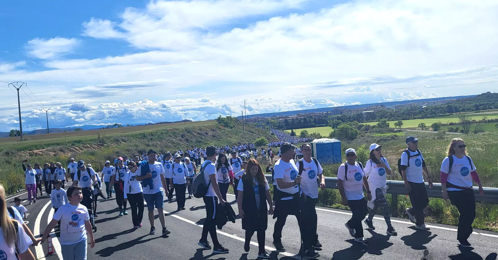12 Marcha Aspace Huesca. Foto Mercedes Manterola.