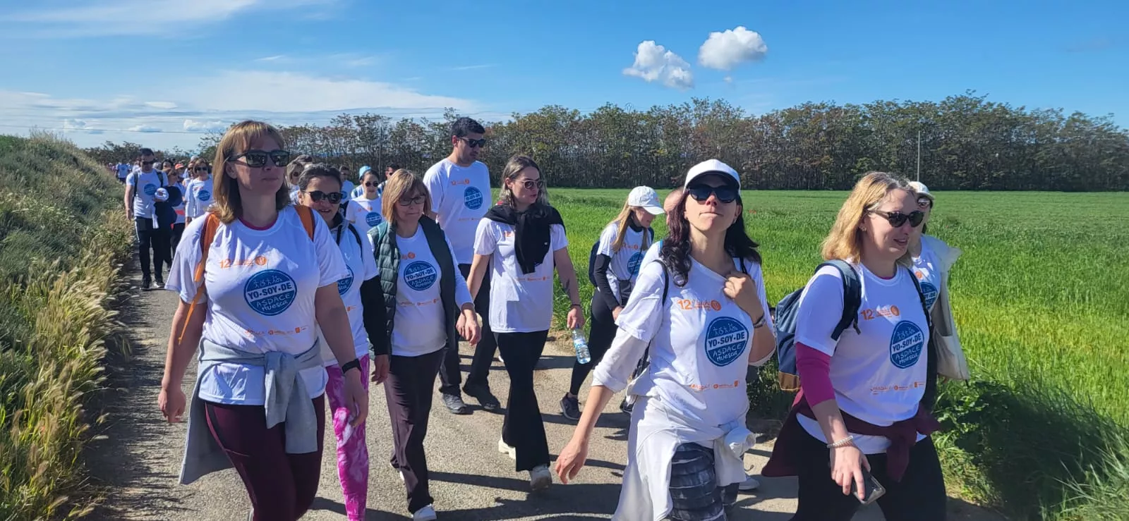 12 Marcha Aspace Huesca. Foto Myriam Martínez.