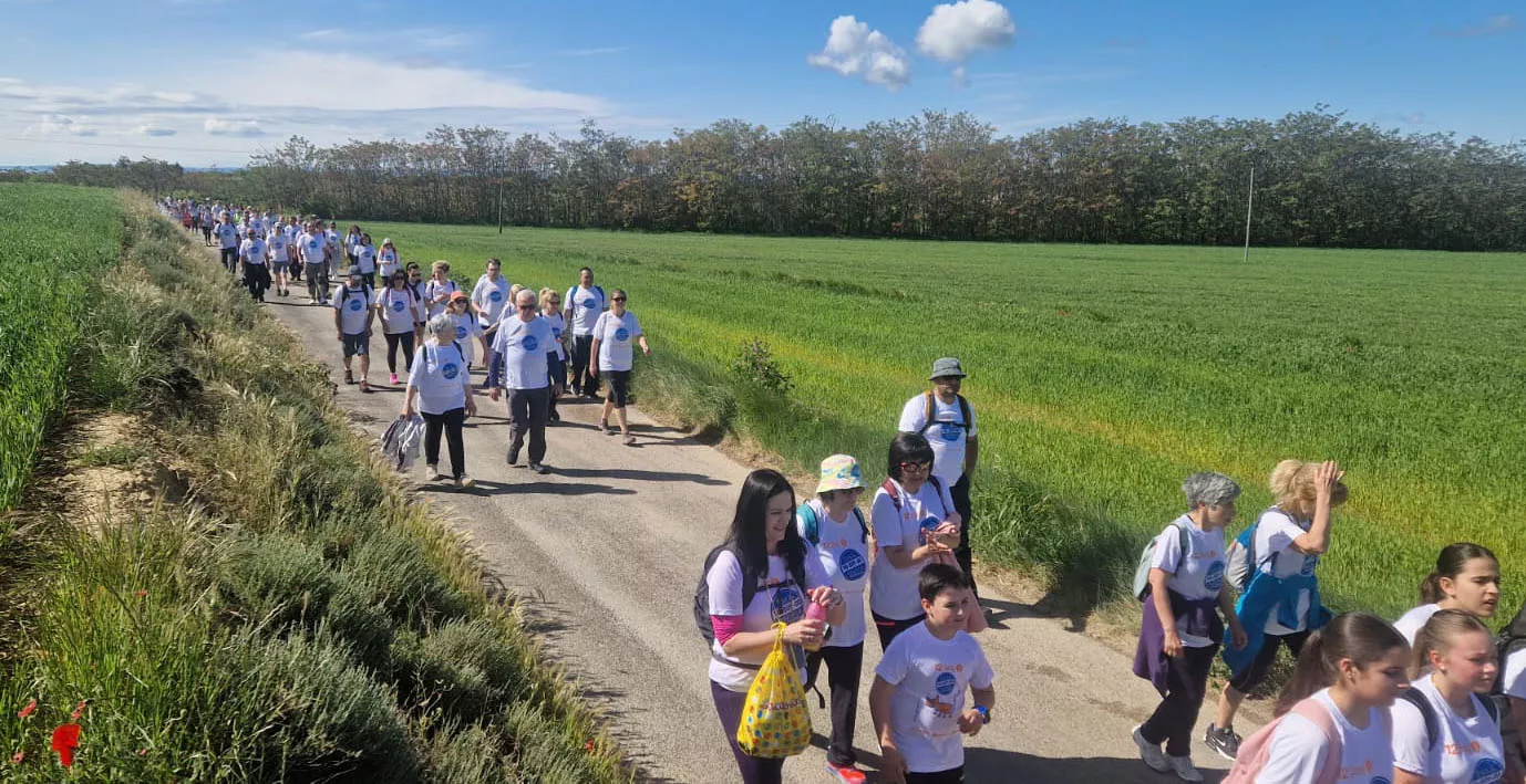 12 Marcha Aspace Huesca. Foto Myriam Martínez.