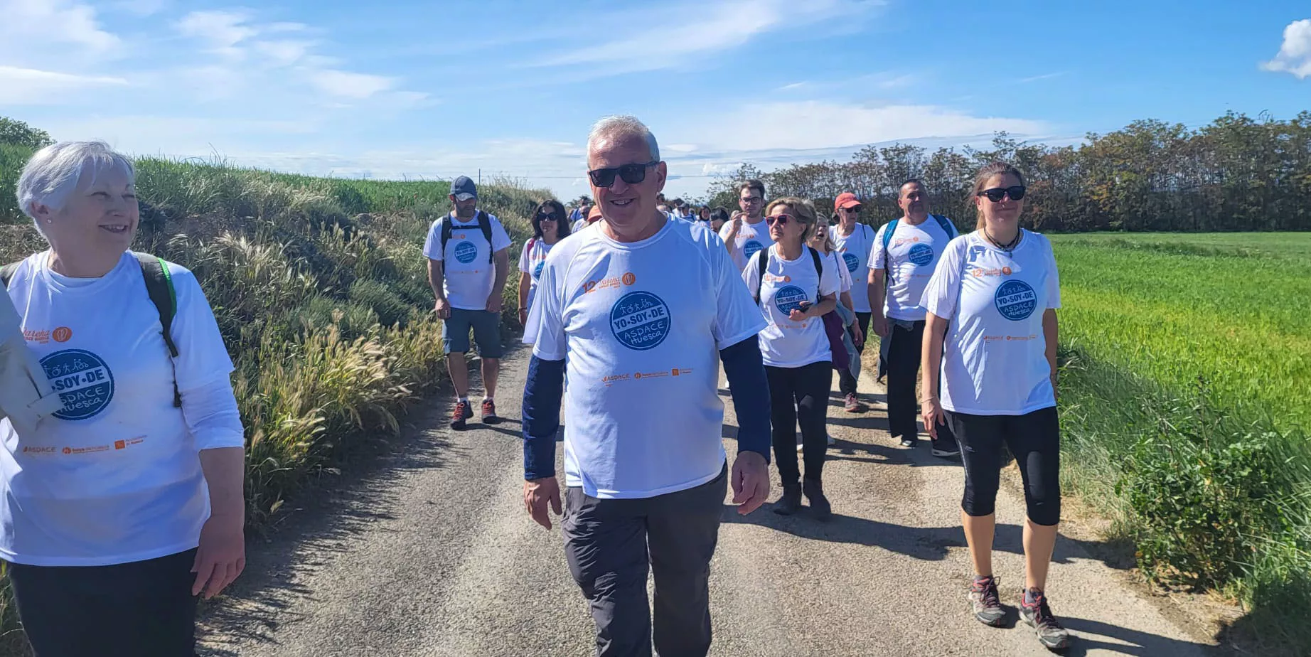 12 Marcha Aspace Huesca. Foto Myriam Martínez.