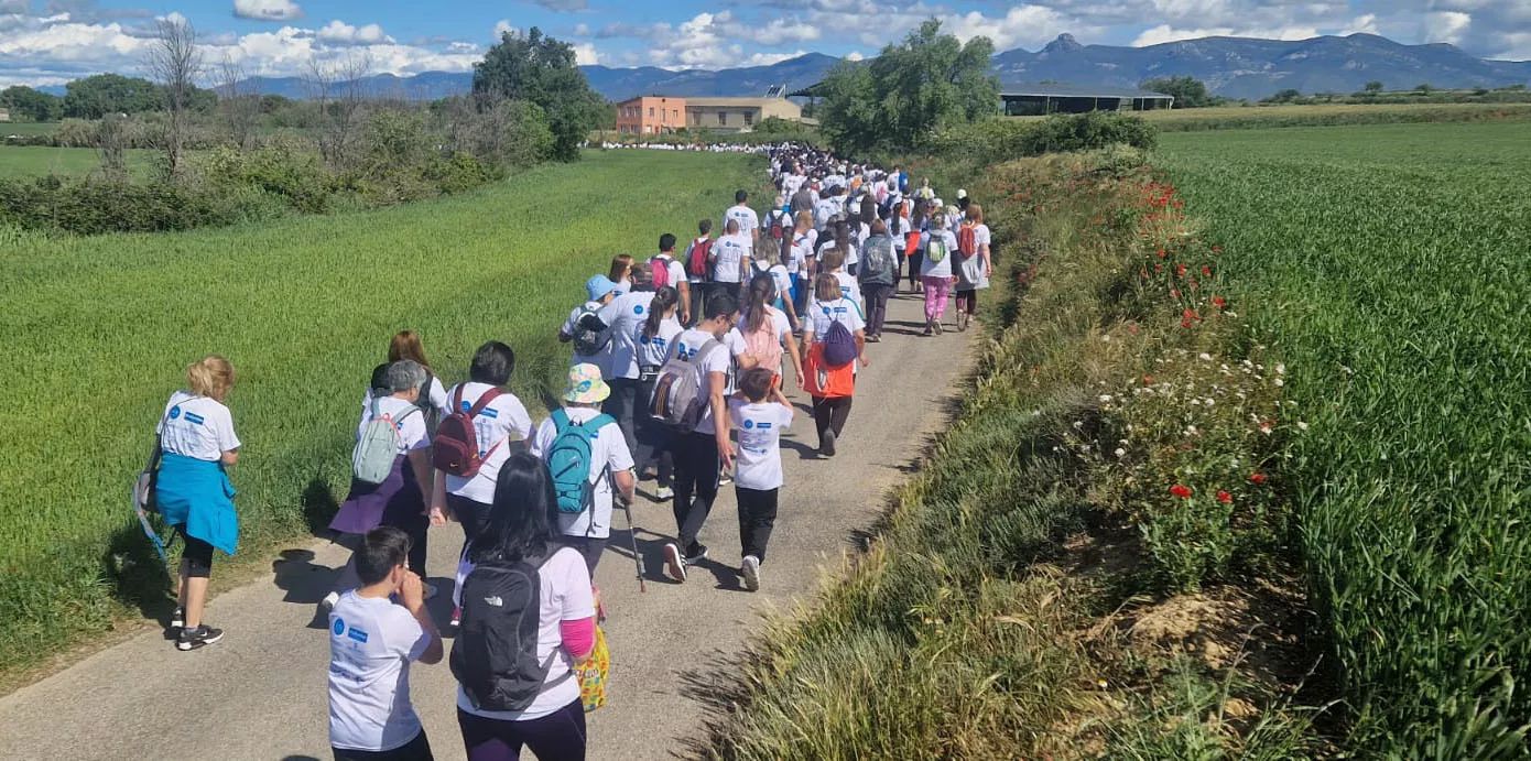 12 Marcha Aspace Huesca. Foto Myriam Martínez.