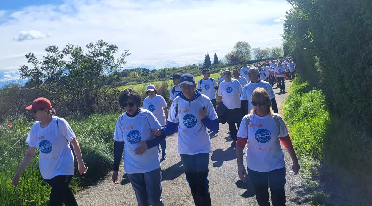 12 Marcha Aspace Huesca. Foto Mercedes Manterola.