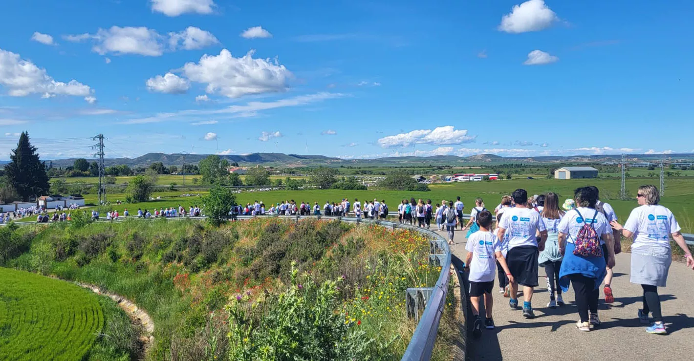12 Marcha Aspace Huesca. Foto Mercedes Manterola.