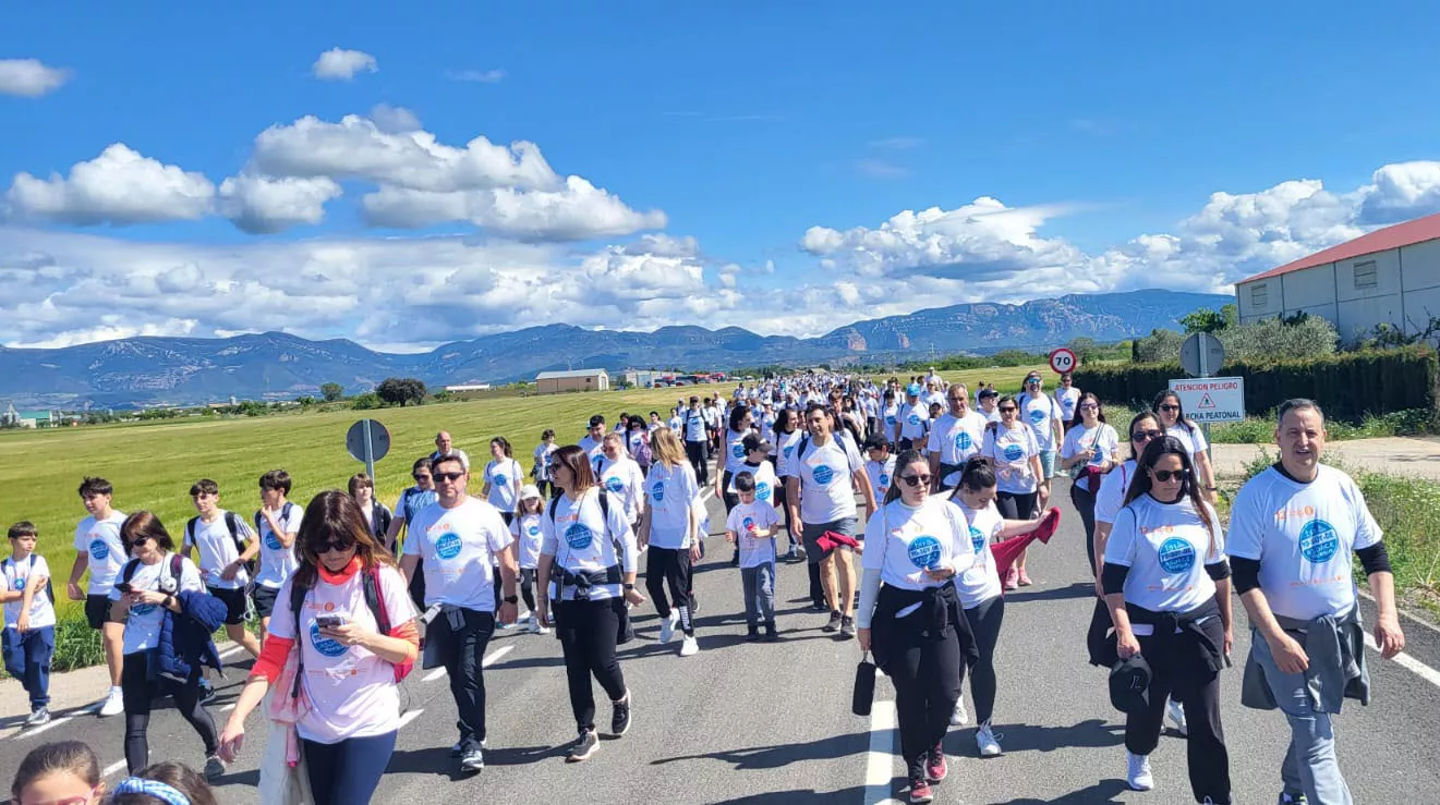 12 Marcha Aspace Huesca. Foto Mercedes Manterola.