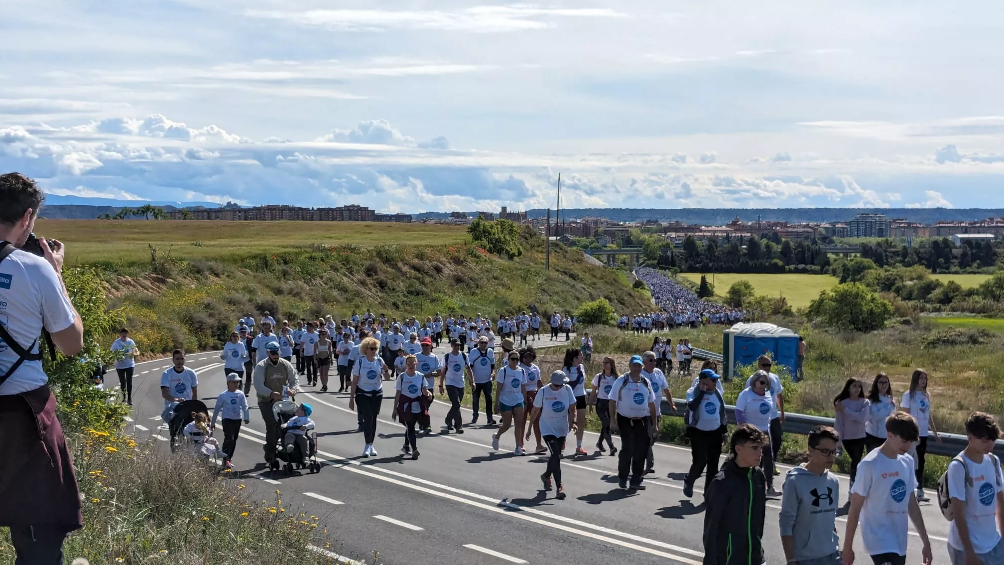 12 Marcha Aspace Huesca. Foto Miguel Ángel Blasco