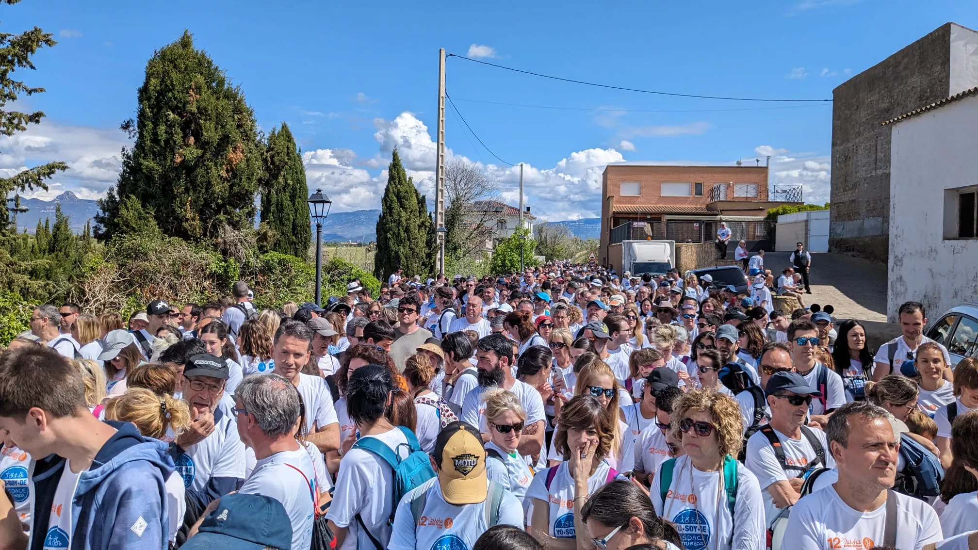 12 Marcha Aspace Huesca. Foto Miguel Ángel Blasco