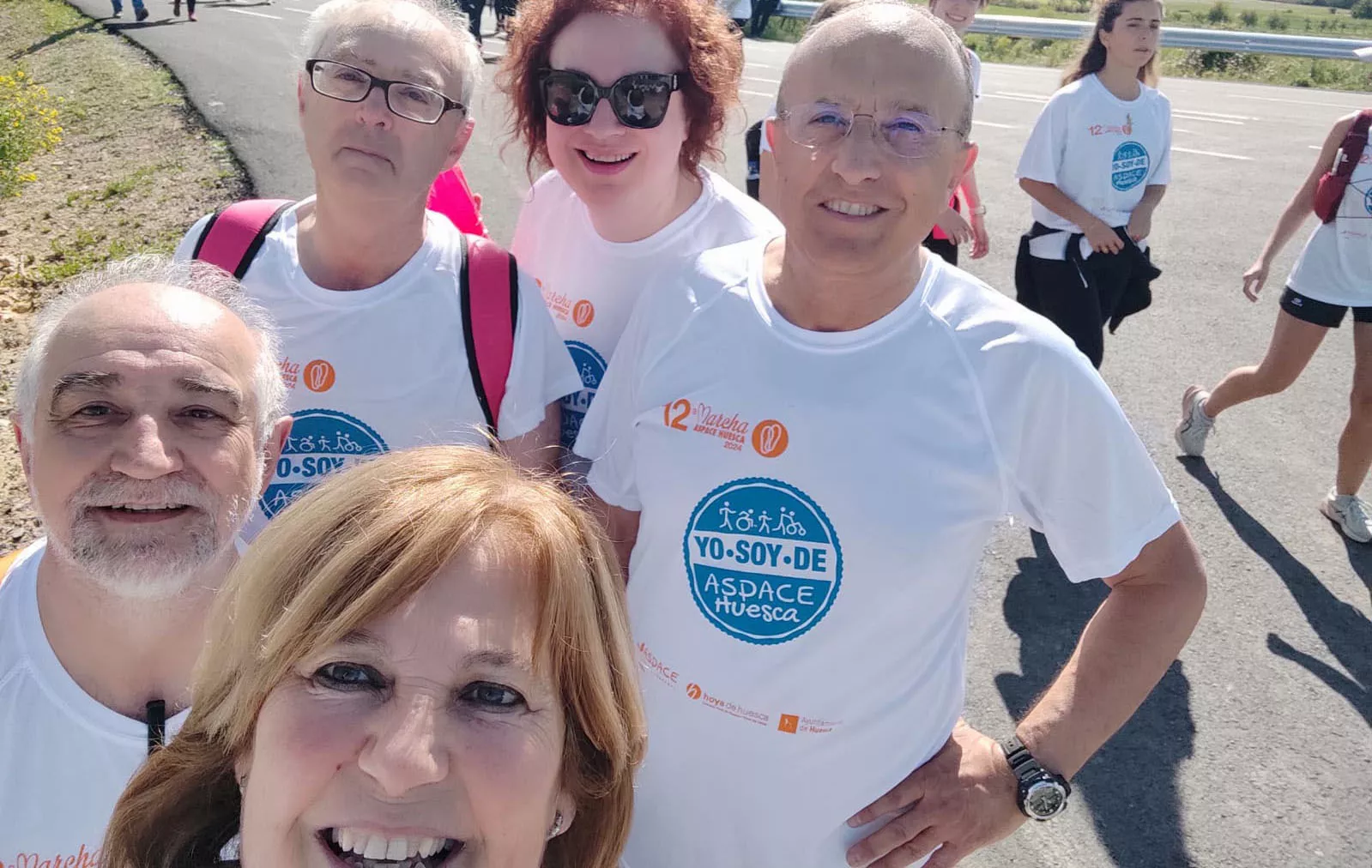 12 Marcha Aspace Huesca. Foto Miguel Ángel Blasco