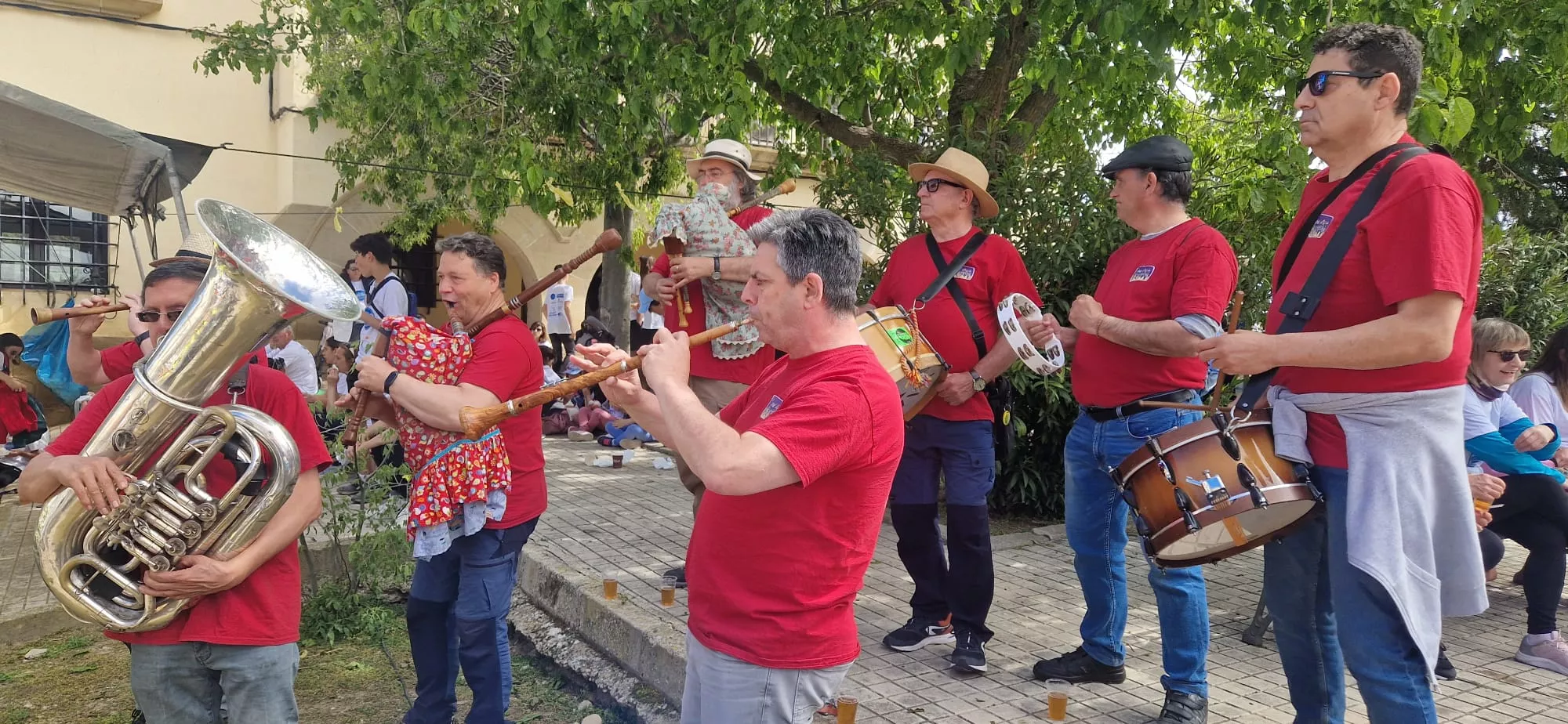 Llegada de la Marcha a Banariés. Foto Myriam Martínez