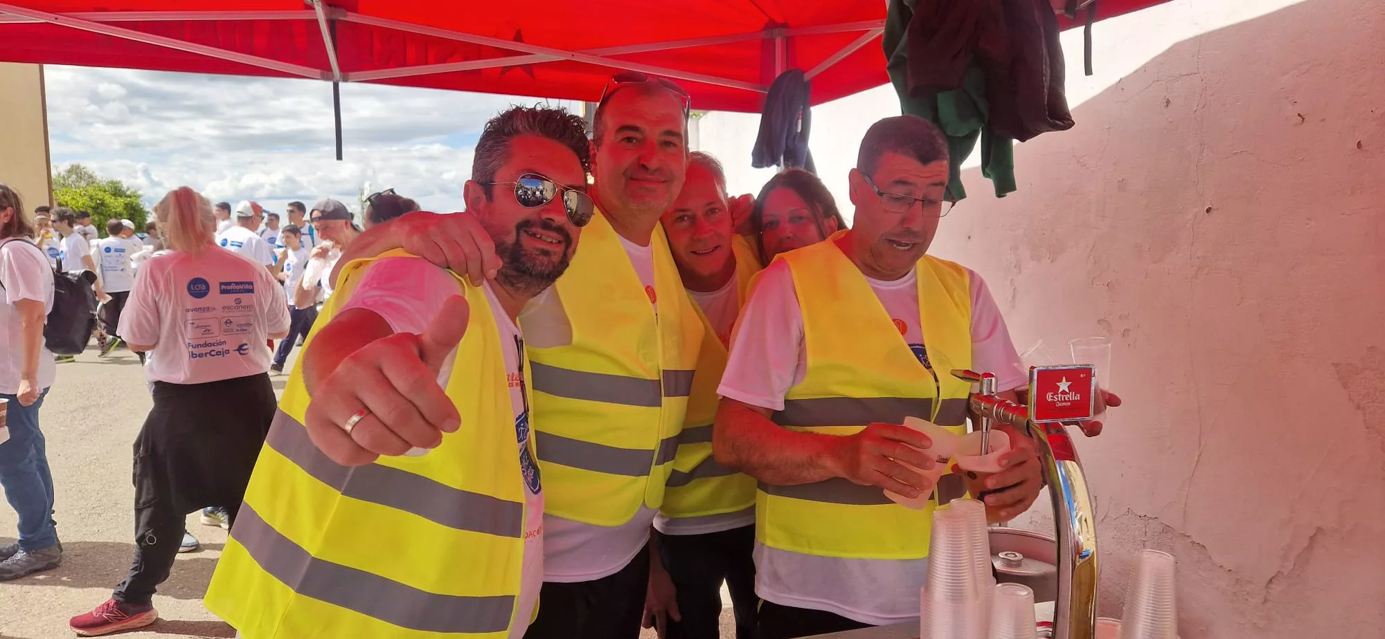 Llegada de la Marcha a Banariés. Foto Myriam Martínez