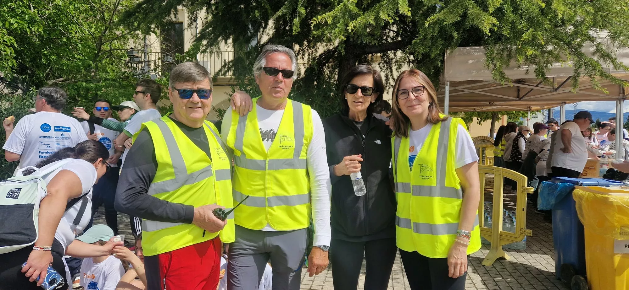 Llegada de la Marcha a Banariés. Foto Myriam Martínez