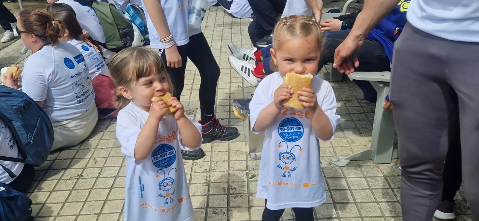 Llegada de la Marcha a Banariés. Foto Myriam Martínez