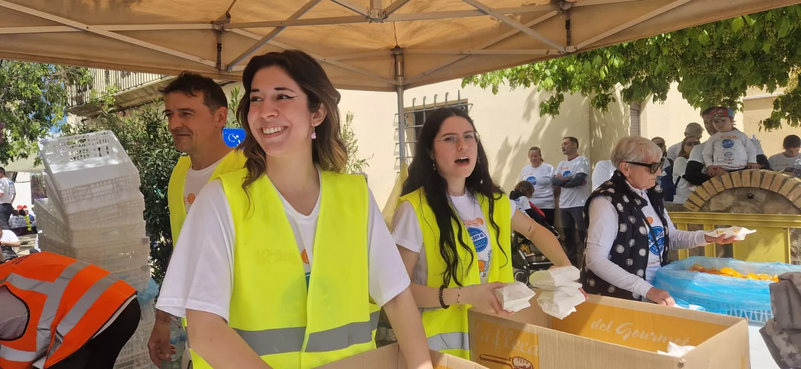 Llegada de la Marcha a Banariés. Foto Myriam Martínez
