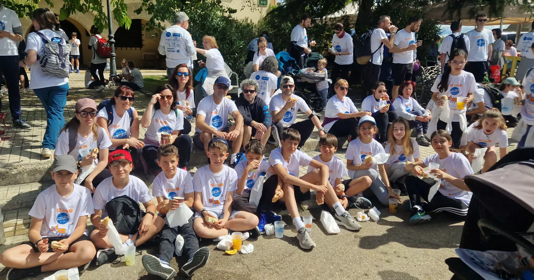 Llegada de la Marcha a Banariés. Foto Myriam Martínez