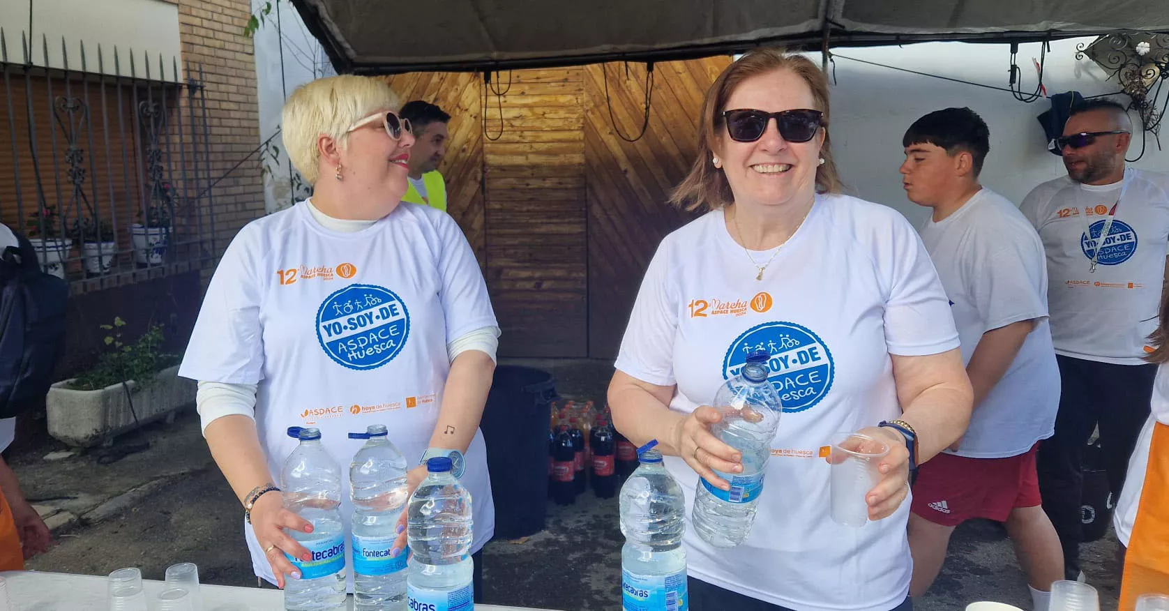 Llegada de la Marcha a Banariés. Foto Myriam Martínez