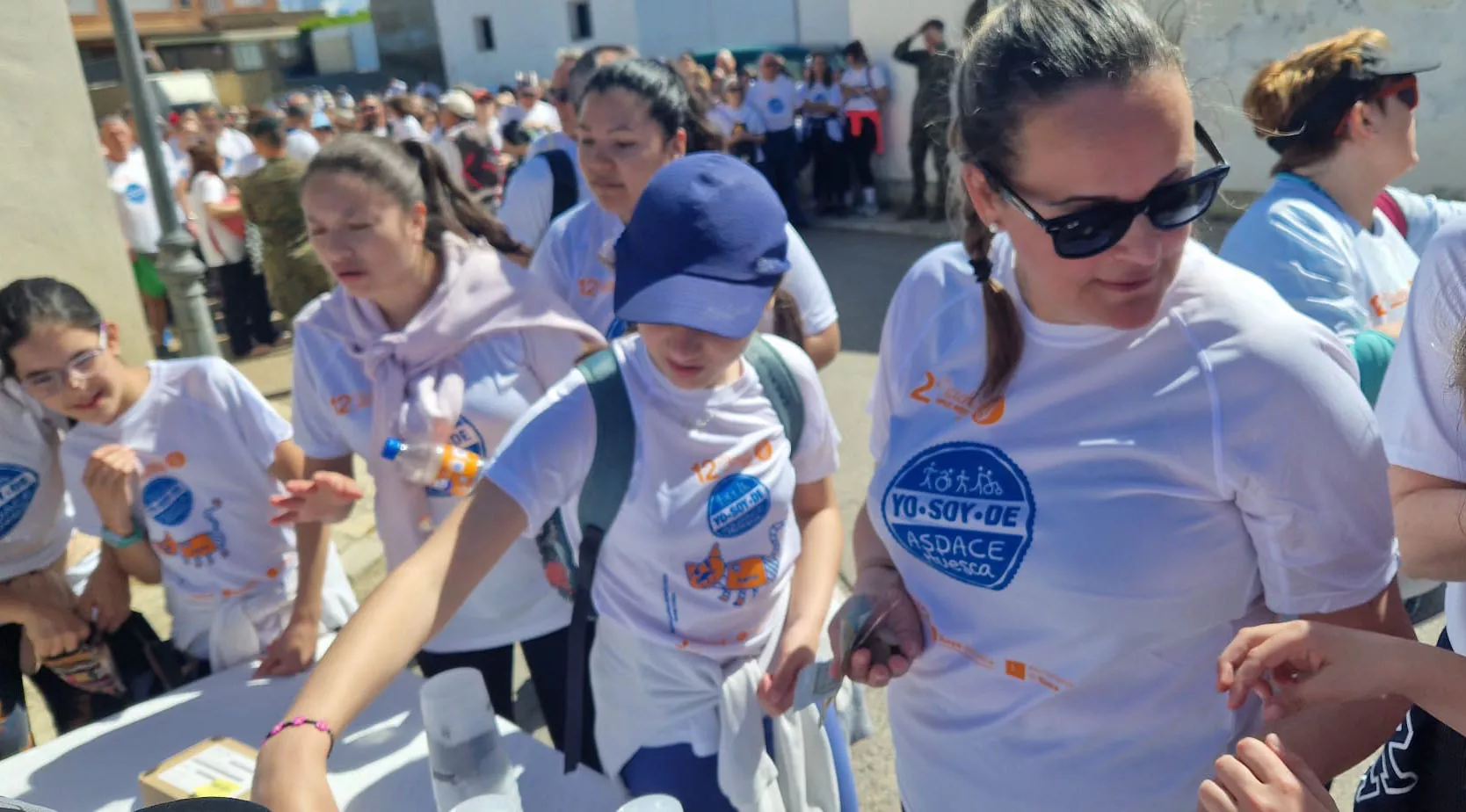 Llegada de la Marcha a Banariés. Foto Myriam Martínez