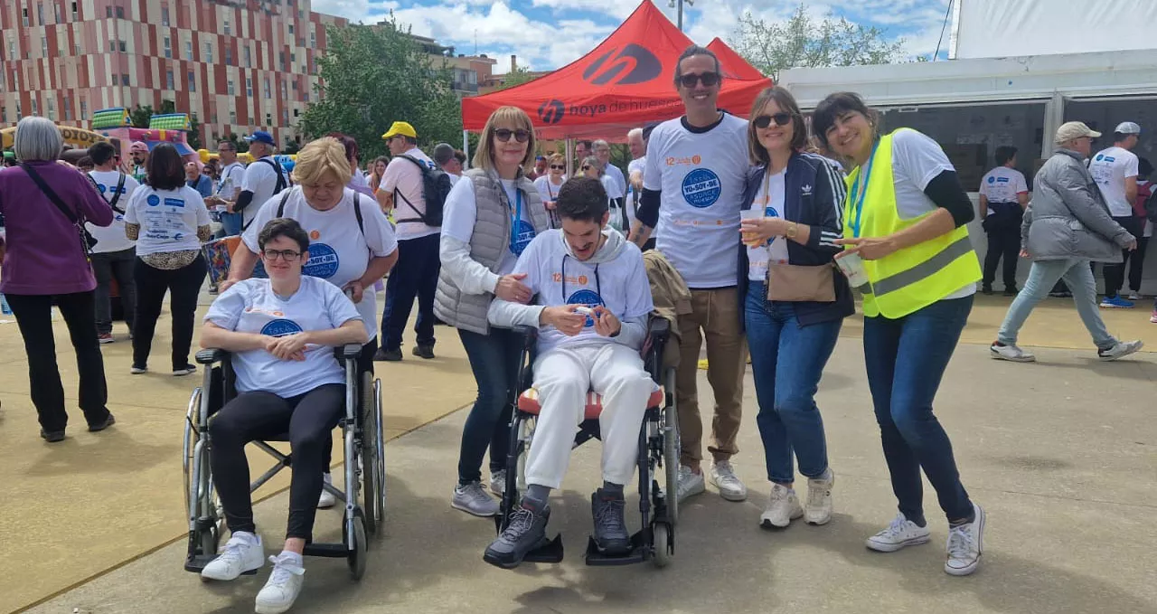 12 Marcha Aspace Huesca. Foto Myriam Martínez.