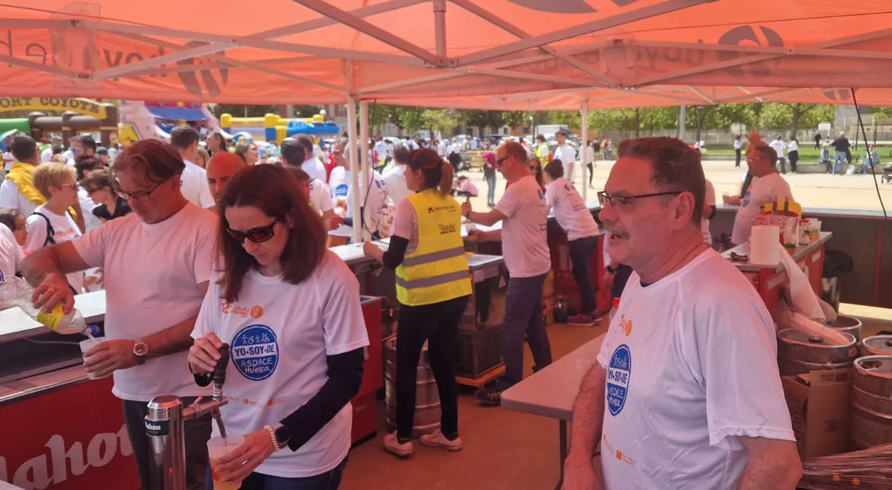 12 Marcha Aspace Huesca. Foto Myriam Martínez.