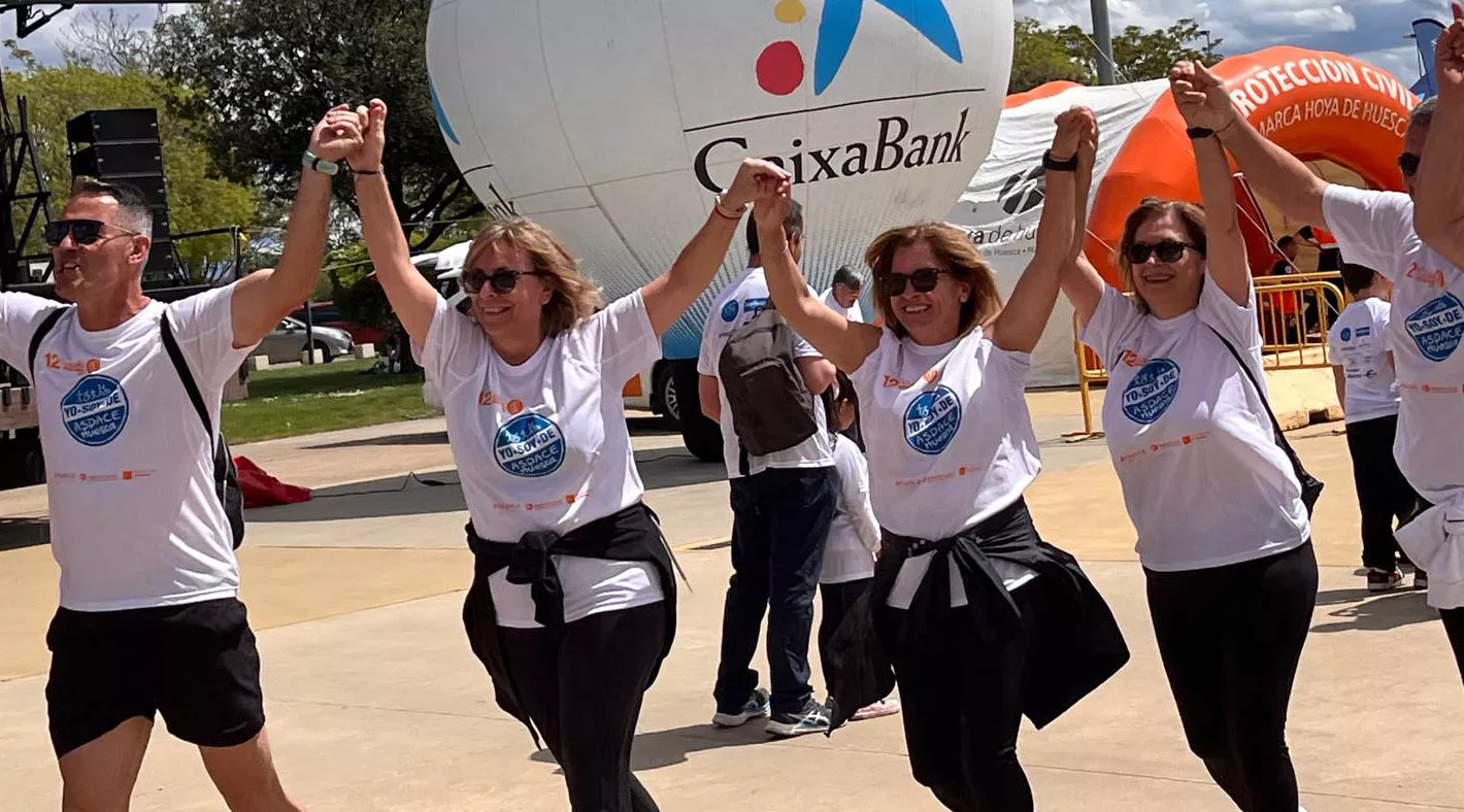 12 Marcha Aspace Huesca. Foto Mercedes Manterola.