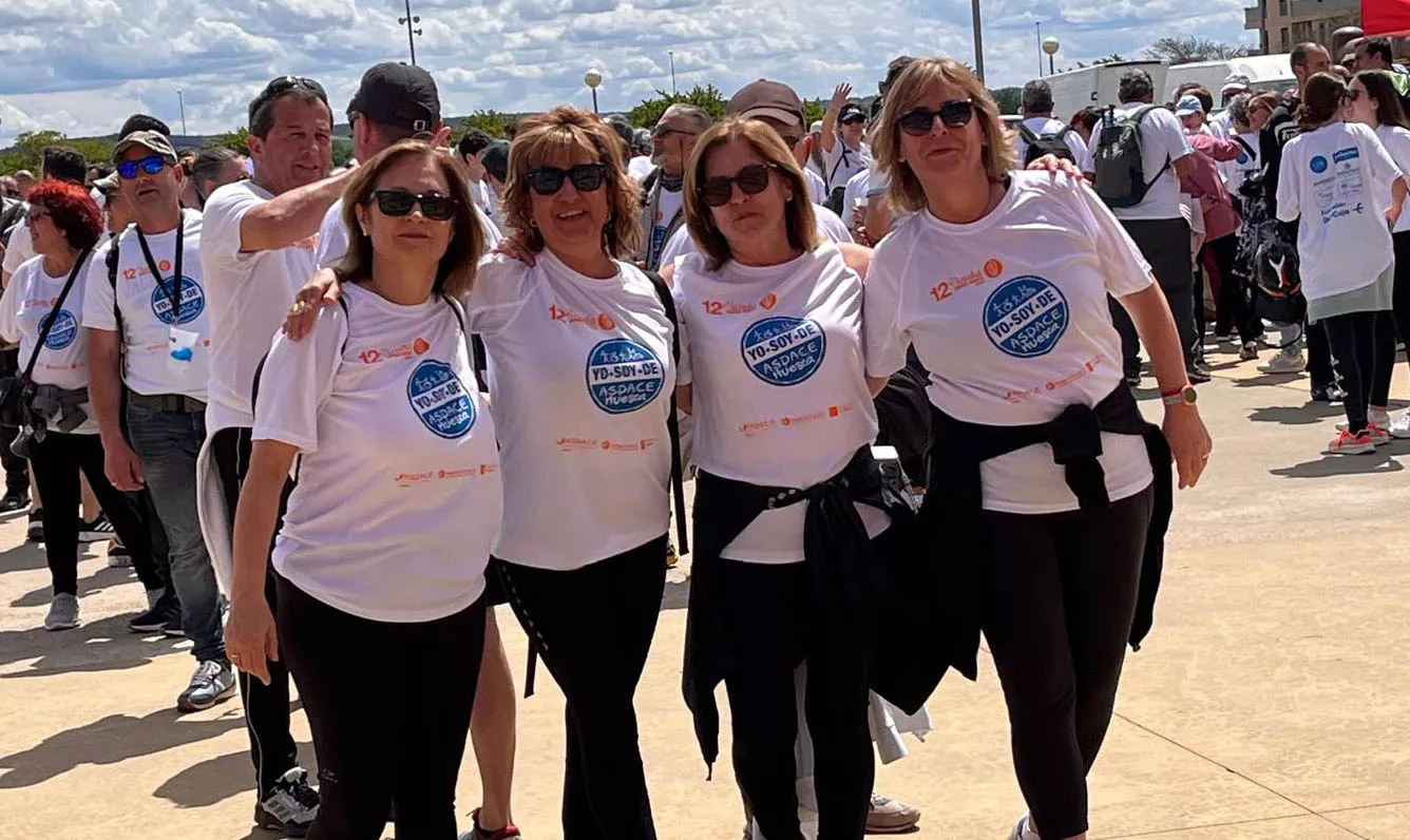 12 Marcha Aspace Huesca. Foto Mercedes Manterola.