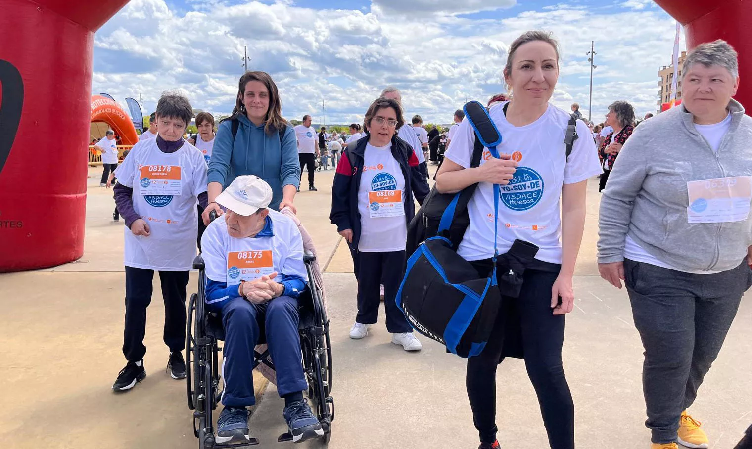 12 Marcha Aspace Huesca. Foto Mercedes Manterola.