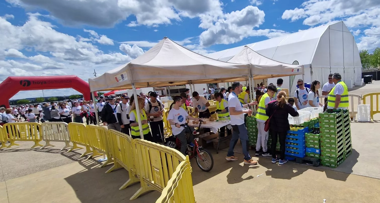 12 Marcha Aspace Huesca. Foto Myriam Martínez