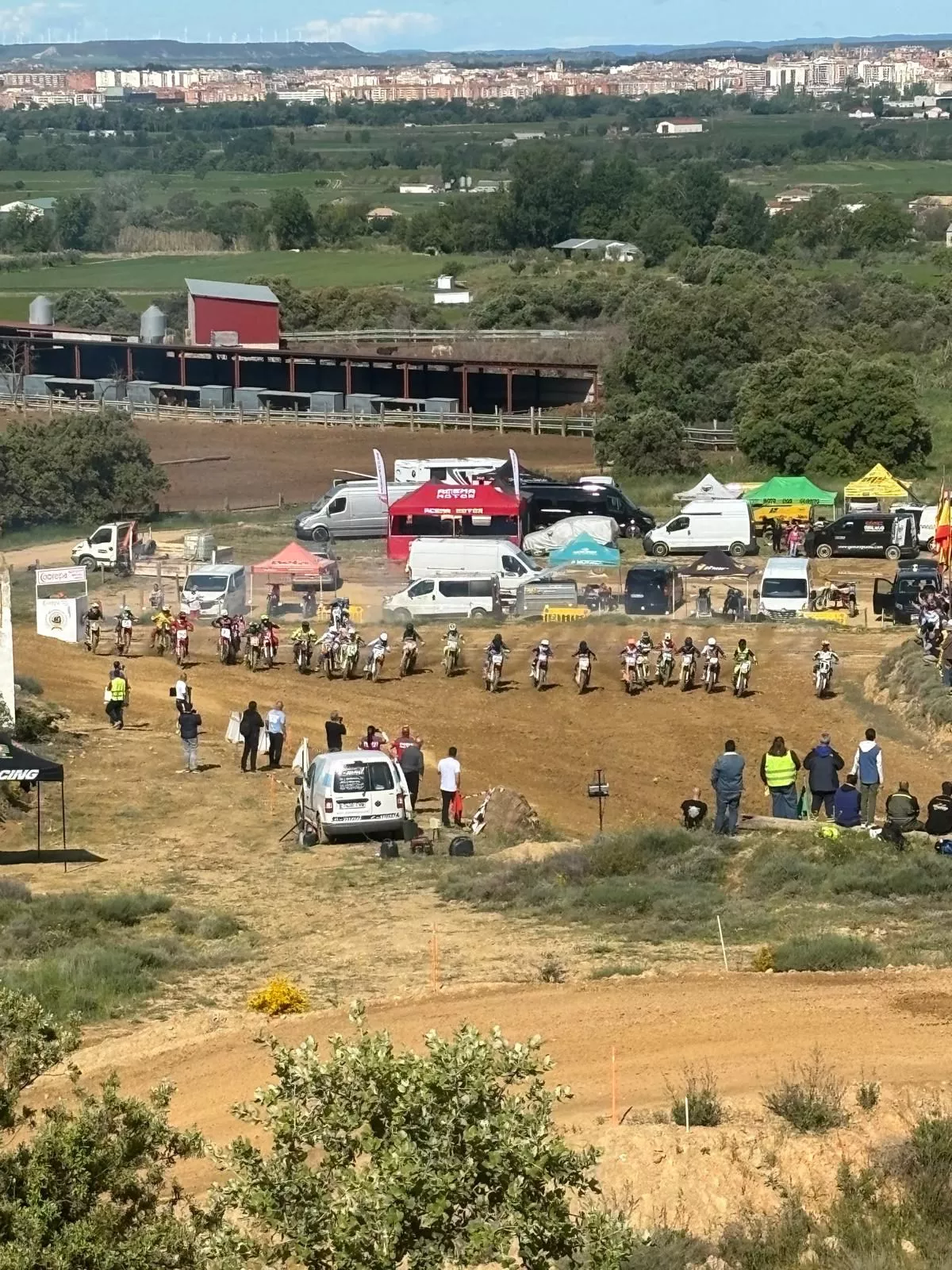 Copa de España de motocross en Tierz