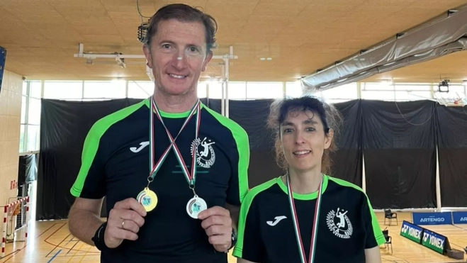 Elsa Tello y Carlos Bibián, triunfadores en Durana. Elsa Tello y Carlos Bibián, triunfadores en Durana.