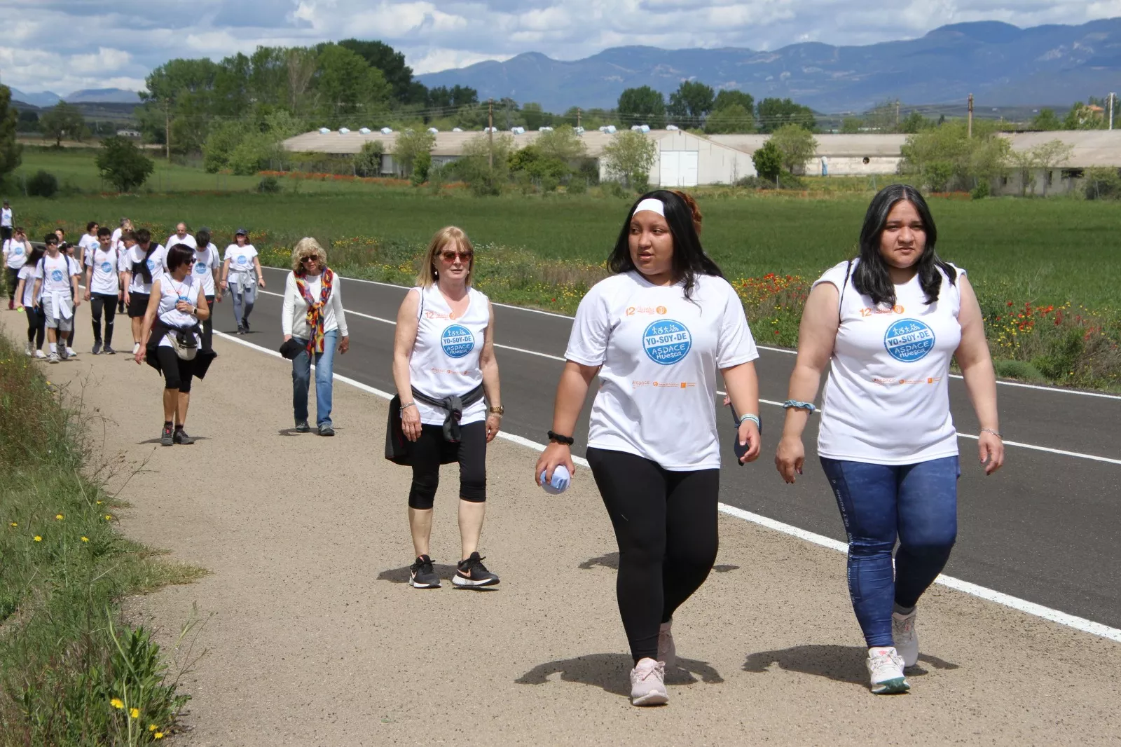 12 Marcha Aspace Huesca. Foto Carlos Neofato