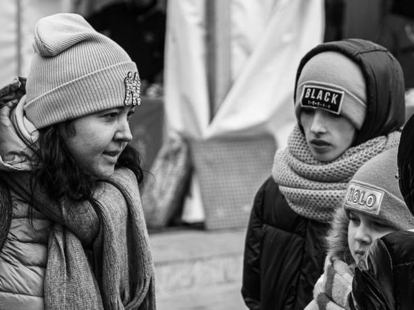 Primera expedición a Ucrania en marzo con ucranianos de vuelta para ponerse a salvo en España.