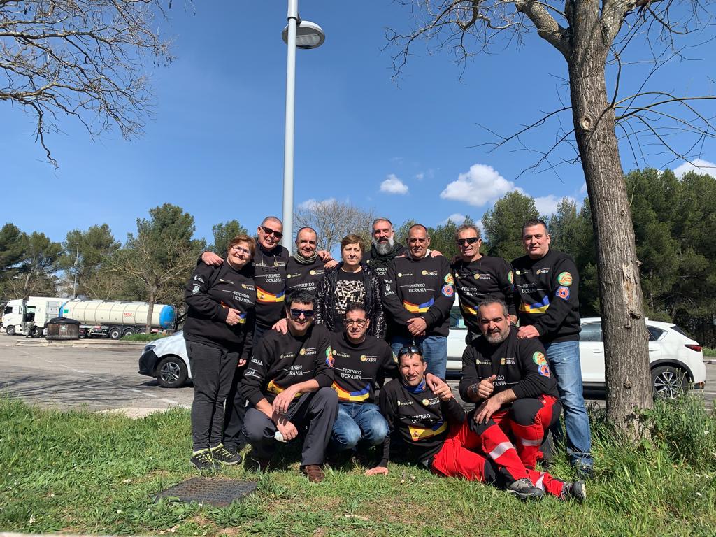 Primera expedición a Ucrania en marzo con ucranianos de vuelta para ponerse a salvo en España.