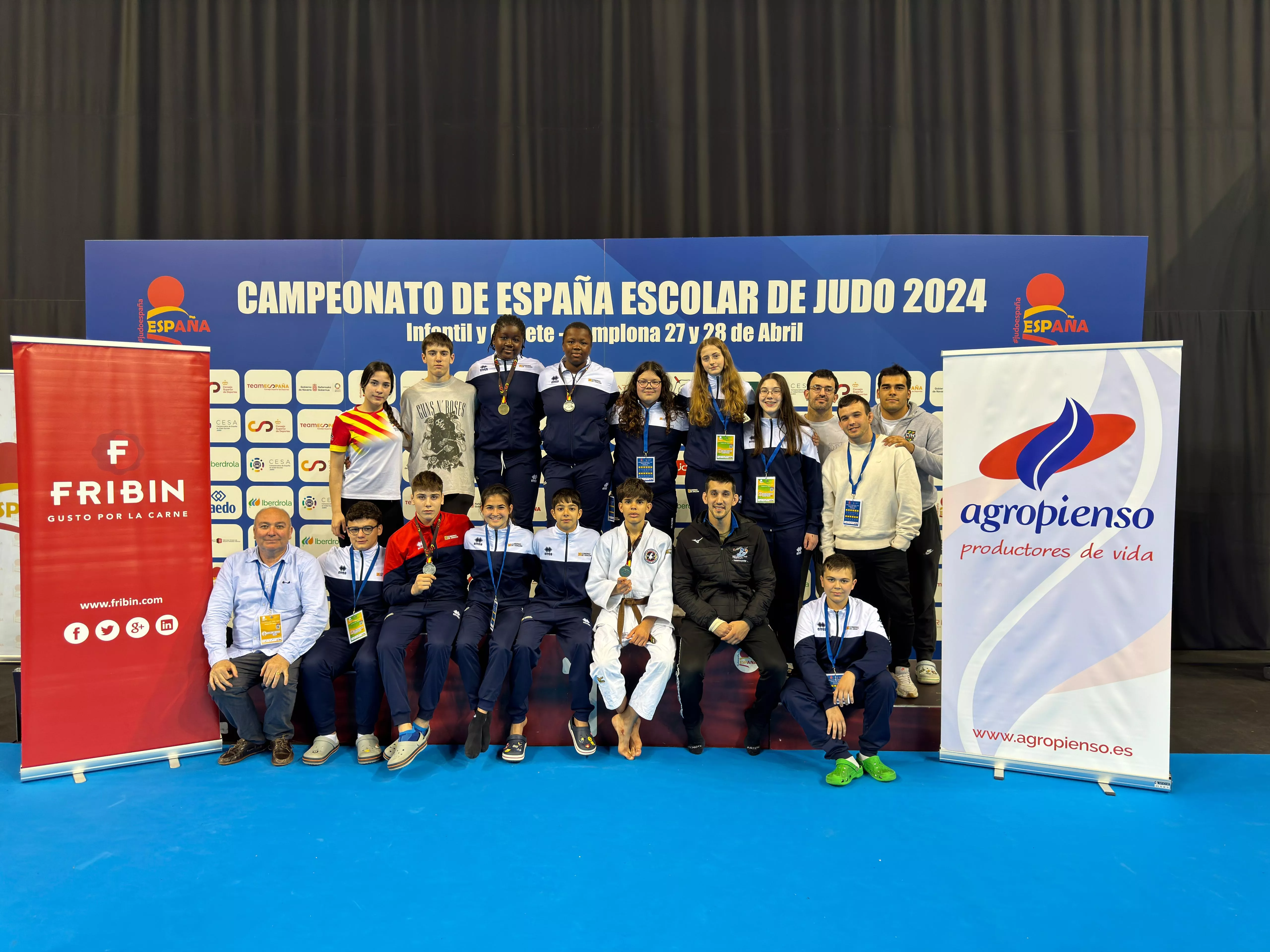 Infantiles y cadetes CJ Binéfar en Campeonato de España