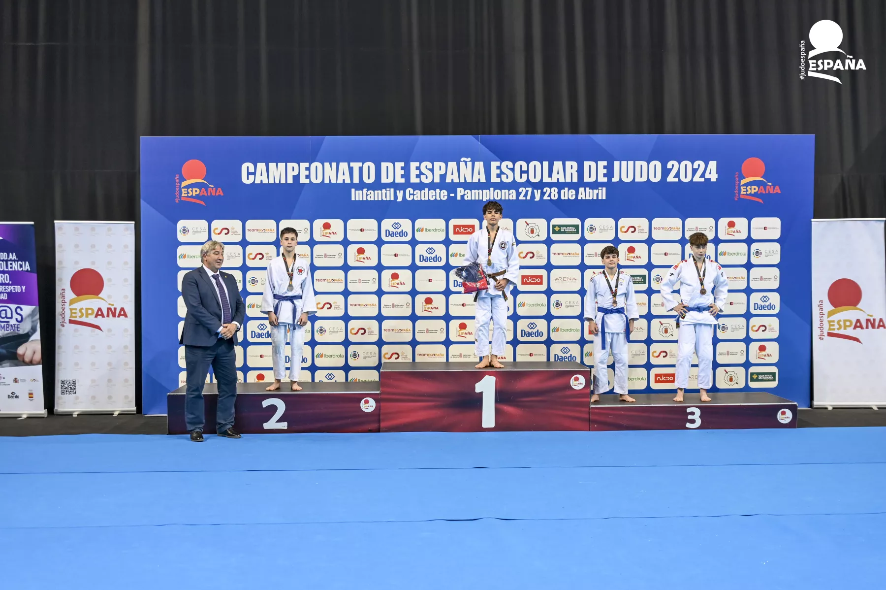 Podio Pol Blanco, del Tamarite CJ